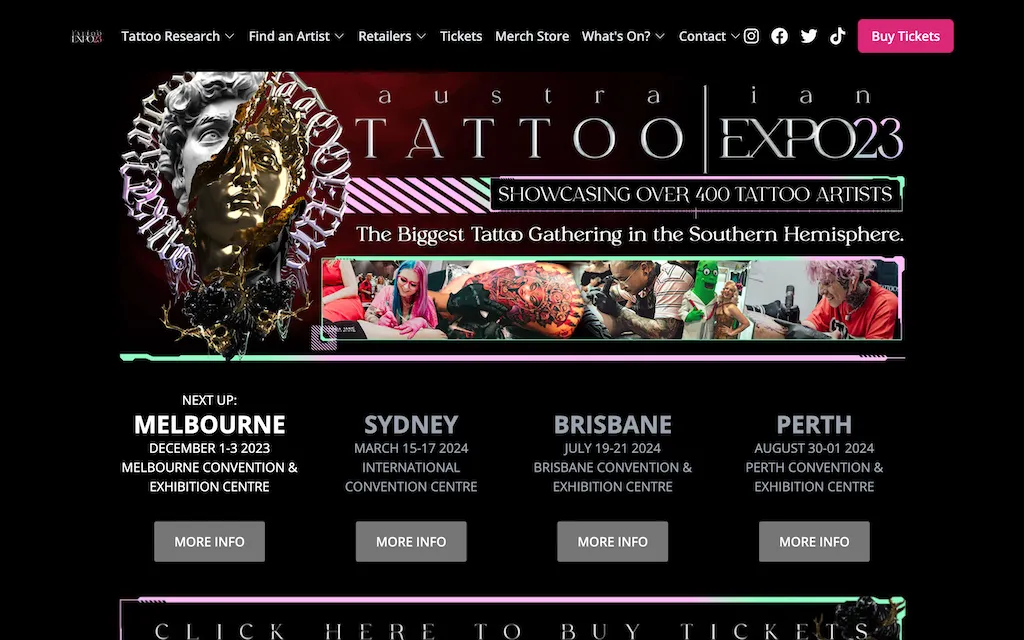 Australian Tattoo Expo Preview